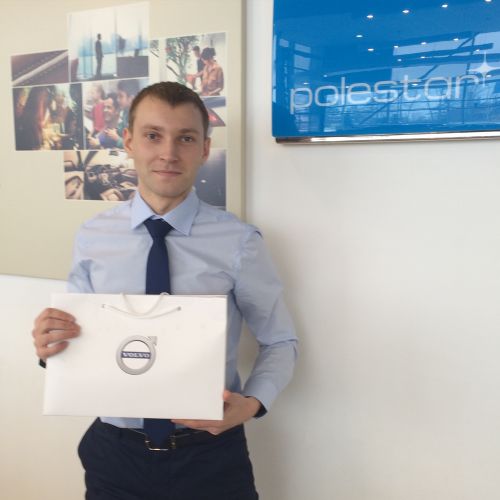 Лучший в России инженер по гарантии Volvo работает в Тюменском Автограде!