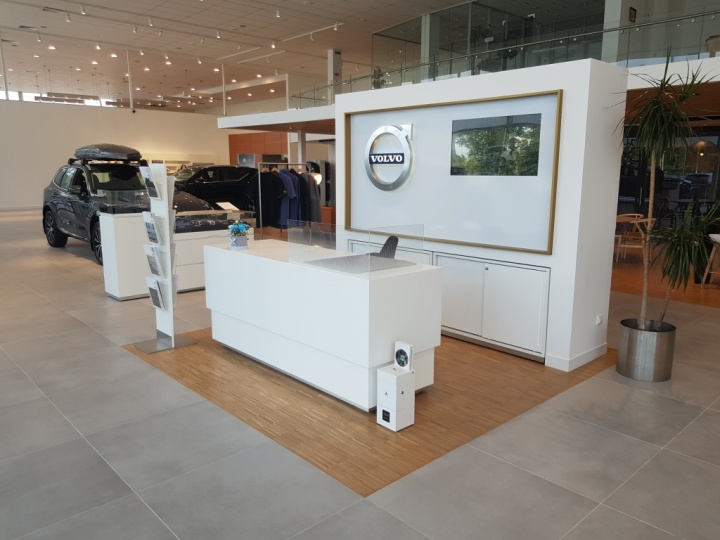 Обновленный салон Volvo